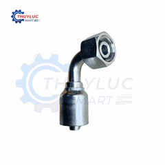 Đầu bấm DIN, 1/2" - 16S, cong 90, 11C43-16-8