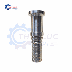 Đầu bấm Interlock, 2"  SAE6000, inox, K6AV6-32-32C