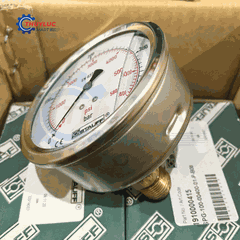 Đồng hồ đo áp suất D100, 400bar, chân lưng, SPG-100-00400-01-P-B08