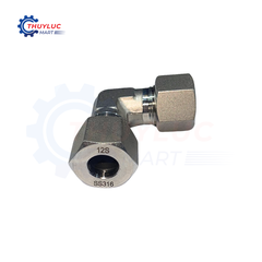 Nối vuông SS316, 12S, M20x1.5, W12S-SS