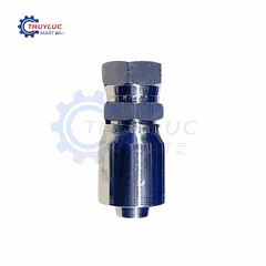 Đầu bấm, 1" - 1.5/16"x12 JIC, kèm vỏ bóp 4 lớp, SS316, 26712D-16-16RW