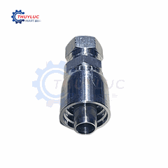 Đầu bấm, 3/4" - 1.1/16"x12 JIC, kèm vỏ bóp 4 lớp, SS316, 26712D-12-12RW