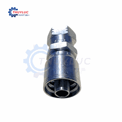 Đầu bấm, 1/2" - 7/8"x14 JIC, kèm vỏ bóp 2 lớp, SS316, 26711D-10-08RW