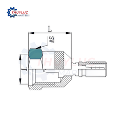 Đầu bấm DN2 - M16x2, TP-02-M16x2