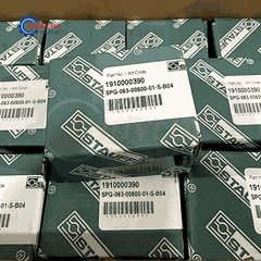 Đồng hồ đo áp suất D63, 600bar, chân đáy, SPG-063-00600-01-S-B04