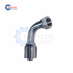 Đầu bấm, 1" - 1.5/16"x12 JIC, cong 90, kèm vỏ bóp 4 lớp, SS316, 26792-16-16RW