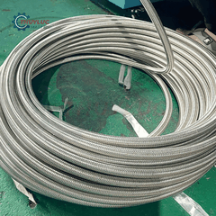 Ống teflon bọc inox 1/2", PTFE-SS-08