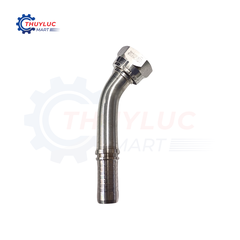 Đầu bấm SS316, 1'' - 25S, cong 45, 84306362516