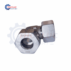 Nối vuông SS316, 25S, M36x2, W25S-SS