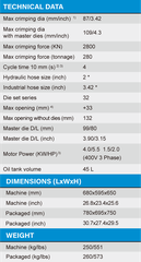 Máy bấm ống thủy lực Samway P32