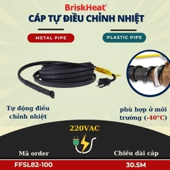 CÁP SƯỞI ẤM TỰ ĐIỀU CHỈNH SPEEDTRACE EXTREME FFSL82-100 (30,5m)