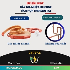 Dây Gia Nhiệt Tích Hợp Điều Khiển Thermostat (RKP) RKP2B2400 61M