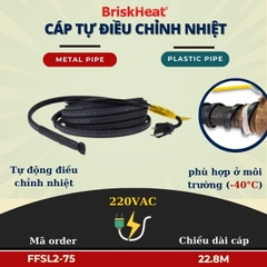 Cáp tự điều chỉnh nhiệt SpeedTrace Model FFSL2-75