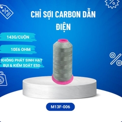 Chỉ may sợi Carbon dẫn điện Model M13F-006