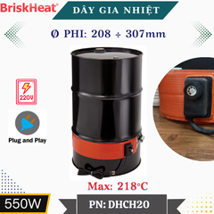 Dây gia nhiệt cho thùng phi kim loại DHCH