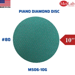 Đĩa mài kim cương 80 grit 10" (250)-Flexible Piano Diamond Discs