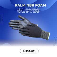 Găng tay Palm NBR Foam model M53G-001