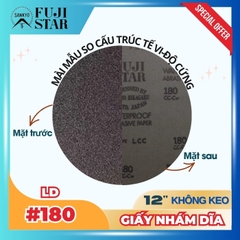 Giấy nhám dĩa #180 12inch - Sankyo (LD) - Không keo