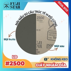 Giấy nhám dĩa #2500 8inch - Sankyo (LD) - Không keo