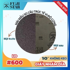 Giấy nhám dĩa #600 10inch - Sankyo (LD) - Không keo