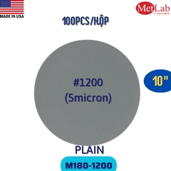Giấy nhám 1200 10" Không keo dán M180-1200