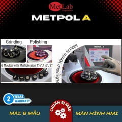 Máy mài và đánh bóng tự động Metpol A central force