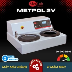 Máy mài và đánh bóng METPOL 2V