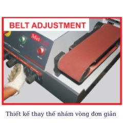 Máy mài đai mài khô và ướt Met-BG 2