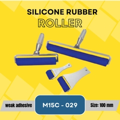 Con lăn cao su silicon model M15C-029