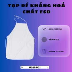 Tạp dề ESD kháng hoá chất Model M08F-001