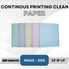 Giấy tập continous printing clean model M04S-000