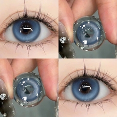 Kính Áp Tròng Màu Xanh Milk Jelly Blue / 799 Blue