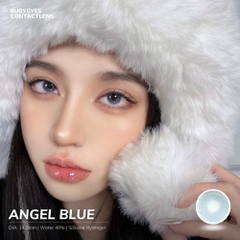 Kính áp tròng RUBYEYES xanh Angel Blue (Lens 0 độ)