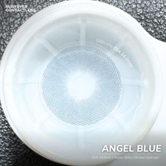 Kính áp tròng RUBYEYES xanh Angel Blue (Lens 0 độ)