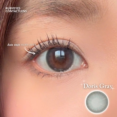 Kính Áp Tròng QUEEN VISION Màu Xám Doris Gray