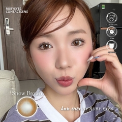 Kính Áp Tròng Dreamoon Màu Nâu Snow Brown