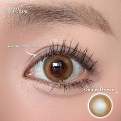 Kính Áp Tròng Dreamoon Màu Nâu Snow Brown