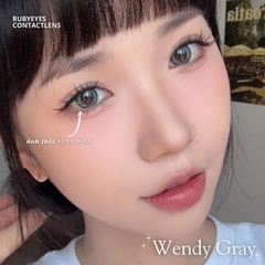 Kính Áp Tròng QUEEN VISION Màu Xám Wendy Gray (Lens 0 độ)
