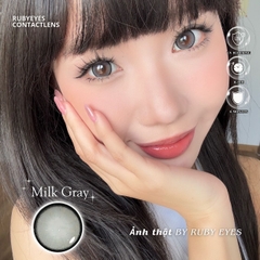 Kính Áp Tròng Màu Xám Milk Gray