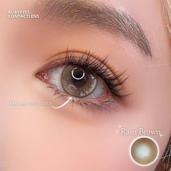 Kính Áp Tròng Màu Nâu Rain Brown