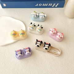 Khay Đựng Lens Họa Tiết Charm Kuromi