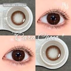 Kính Áp Tròng QUEEN VISION Màu Nâu Cara Choco