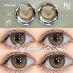 Kính Áp Tròng Màu Nâu Caramel Brown