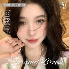 Kính Áp Tròng Màu Nâu Caramel Brown