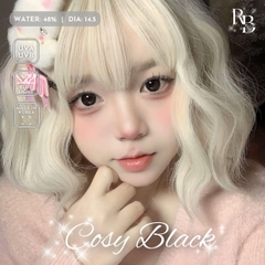 Kính Áp Tròng Màu Đen Cosy Black 14.5mm