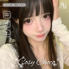 Kính Áp Tròng Màu Nâu Đen Cosy Choco