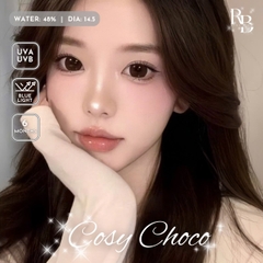 Kính Áp Tròng Màu Nâu Đen Cosy Choco