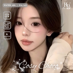Kính Áp Tròng Màu Nâu Đen Cosy Choco