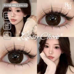 Kính Áp Tròng Màu Nâu Đen Cosy Choco