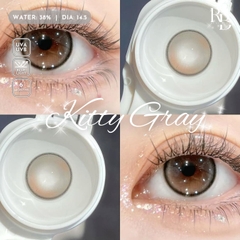 Kính Áp Tròng Dreamoon Màu Xám Kitty Gray 14.5mm